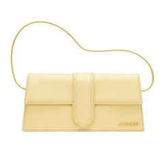 Bolsa de couro amarela Jacquemus