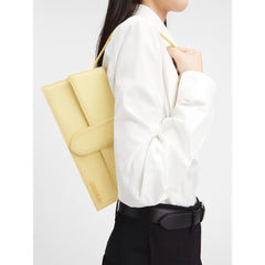 Bolsa de couro amarela Jacquemus