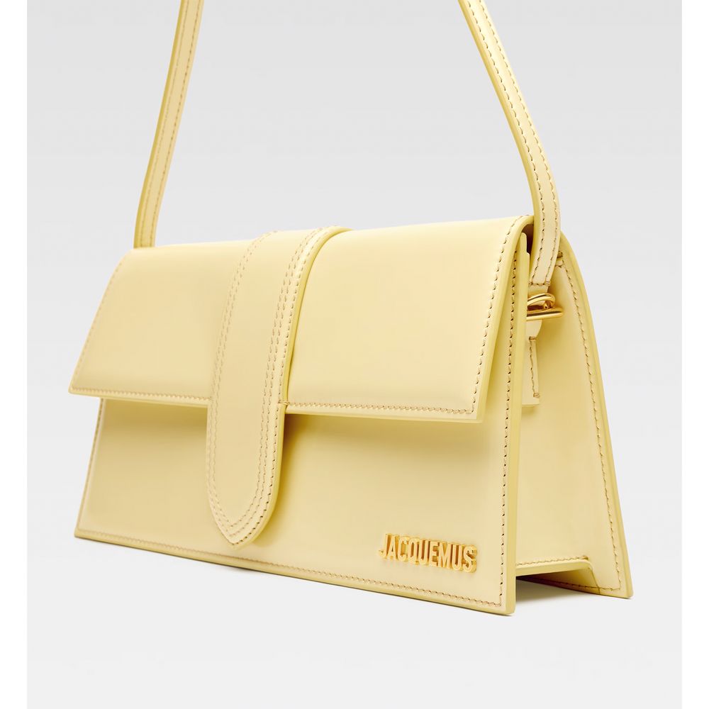 Bolsa de couro amarela Jacquemus