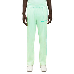 Calça jeans e calça de nylon verde Palm Angels