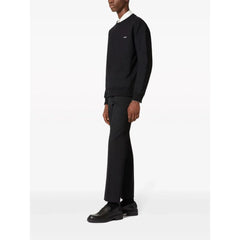 Suéter Valentino de algodão preto
