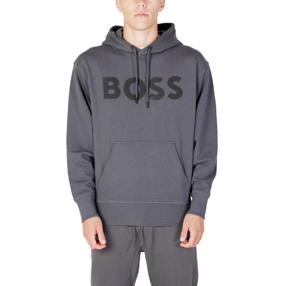 Suéter Hugo Boss Cinza Algodão
