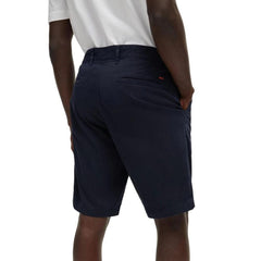 Bermuda Hugo Boss Azul Algodão