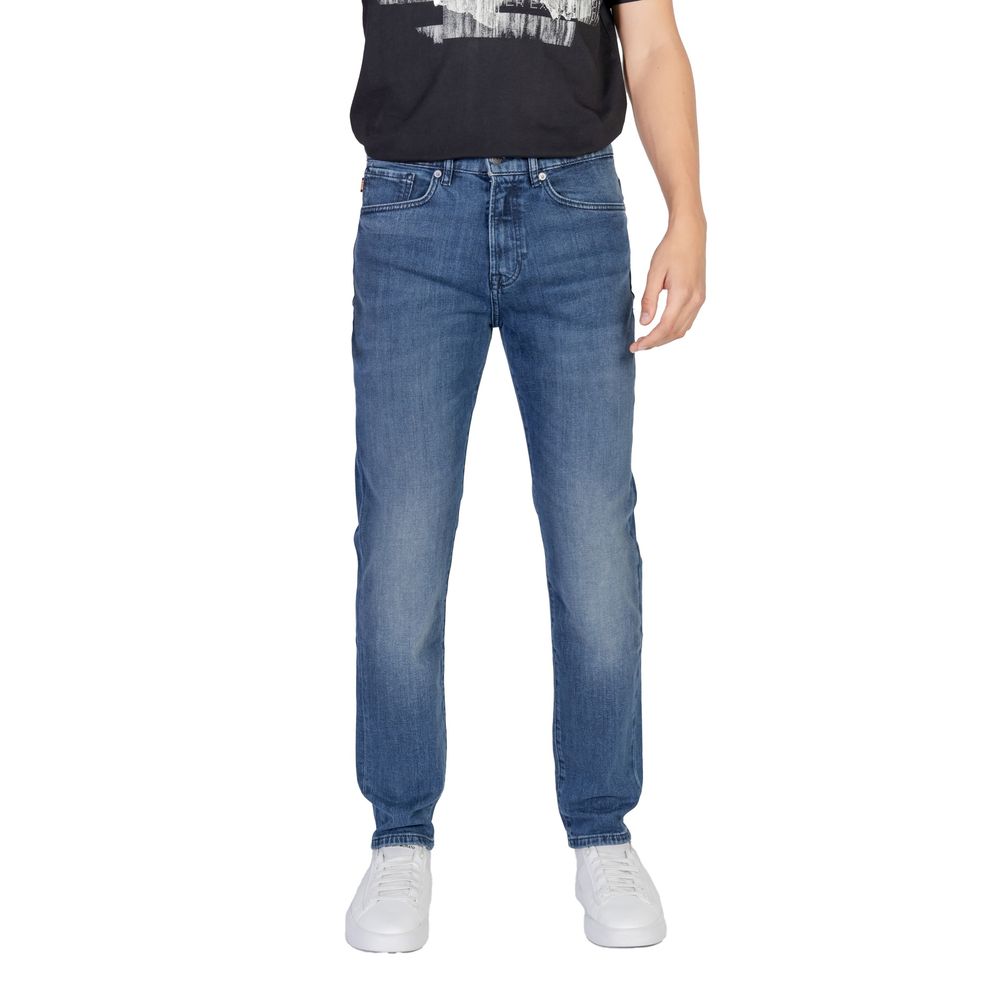 Calça jeans e calça de algodão azul Hugo Boss
