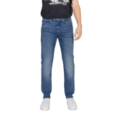Calça jeans e calça de algodão azul Hugo Boss
