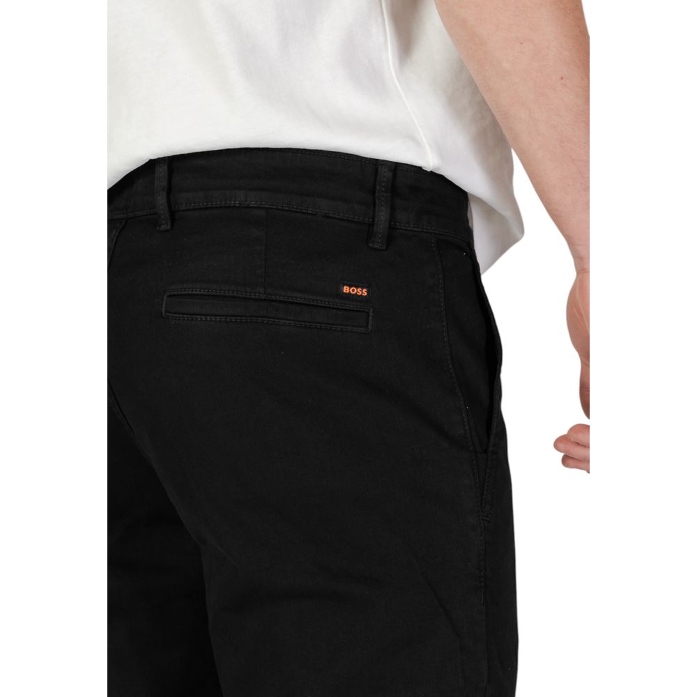 Calça jeans e calça preta de algodão Hugo Boss