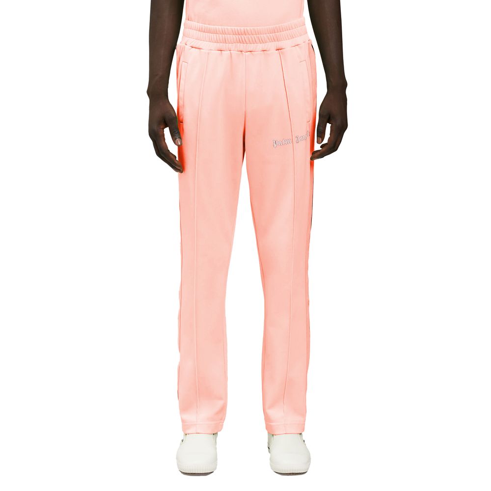 Calça jeans e calça de nylon rosa Palm Angels