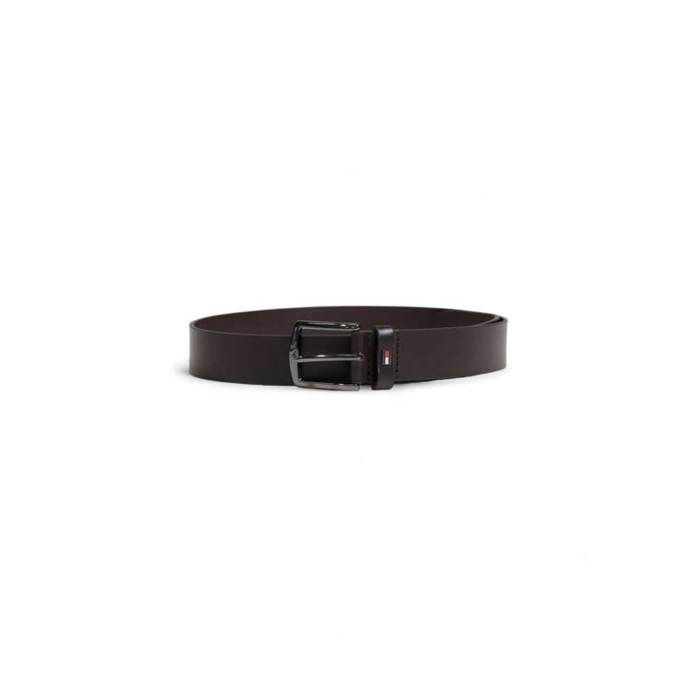 Cinto de couro marrom Tommy Hilfiger