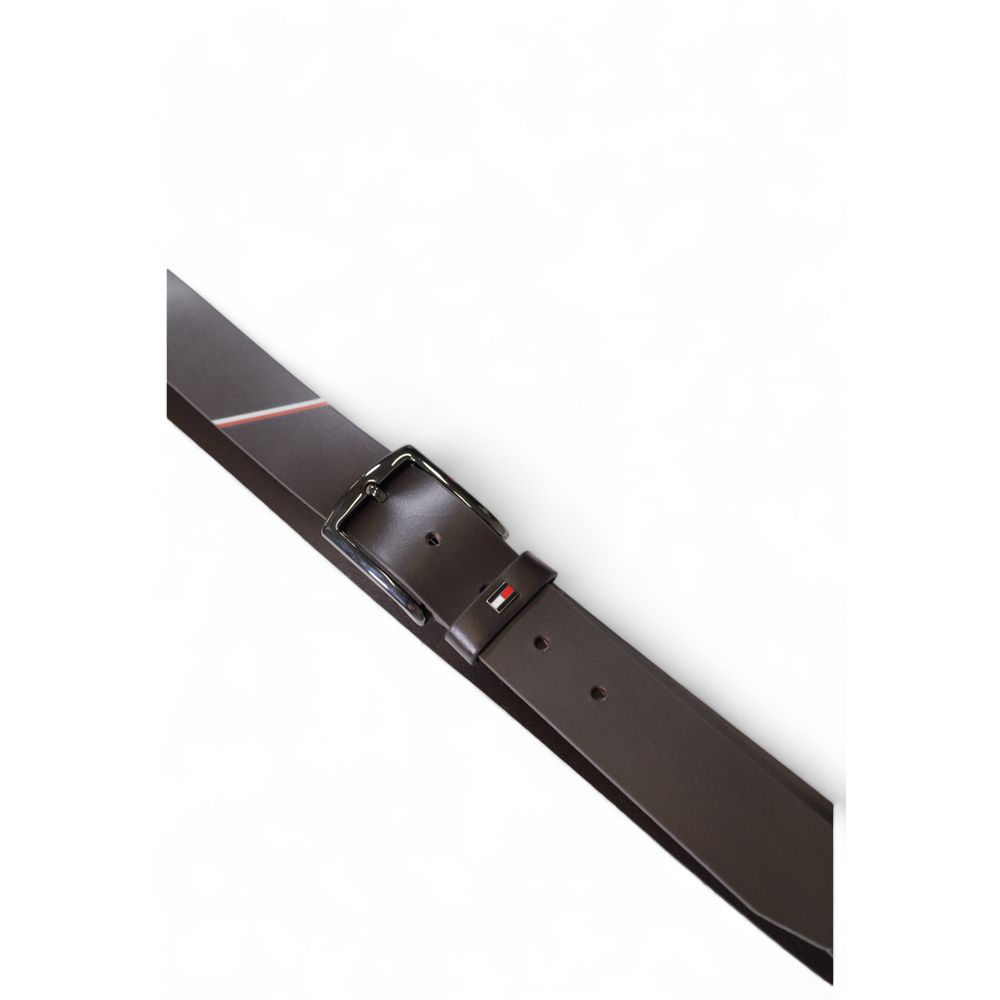 Cinto de couro marrom Tommy Hilfiger