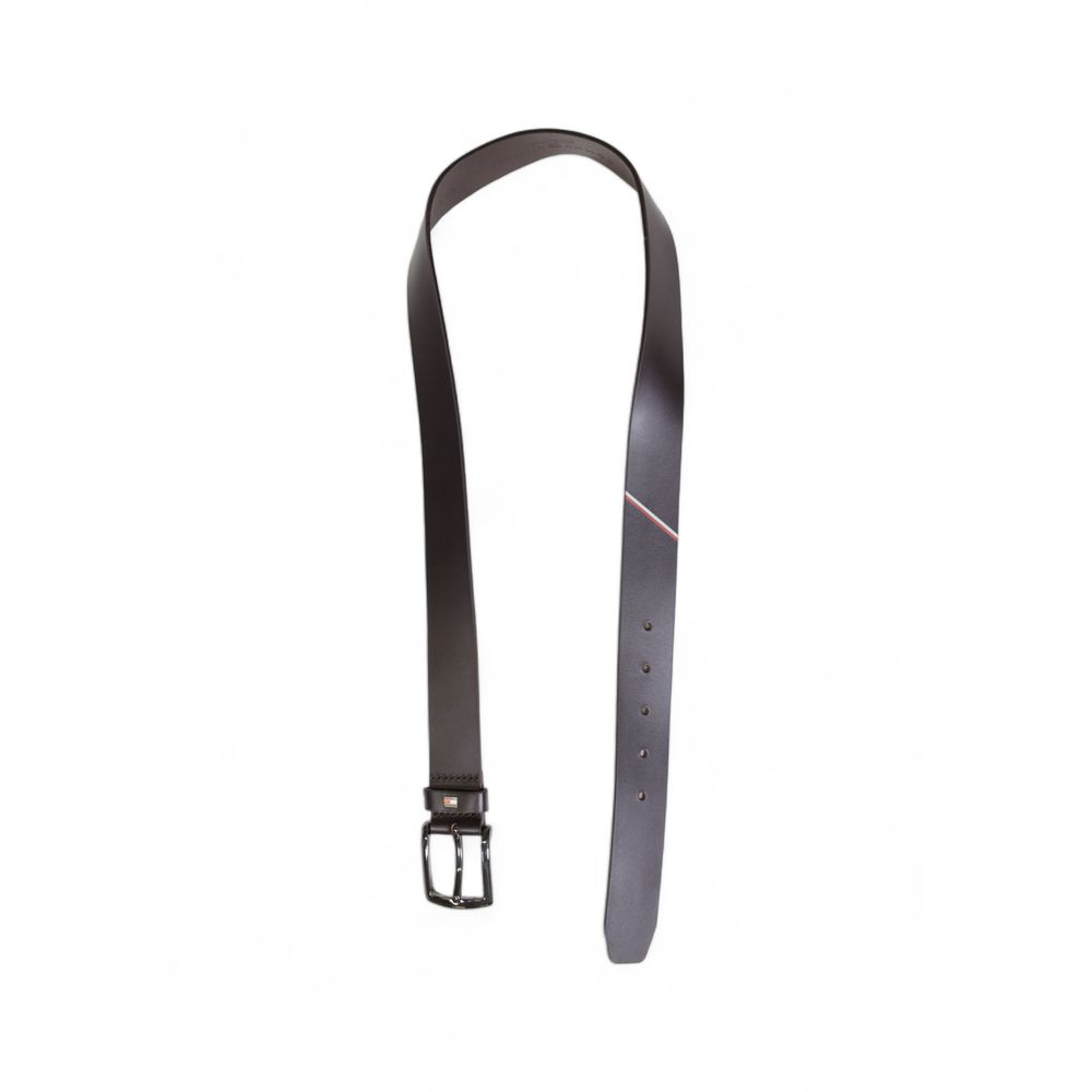 Cinto de couro marrom Tommy Hilfiger