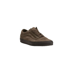 Tênis Vans de couro camurça marrom