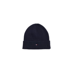Cachecol de algodão azul Tommy Hilfiger