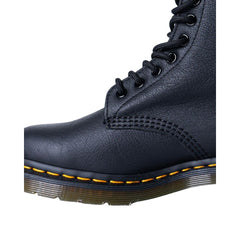Bota de couro preta Dr. Martens