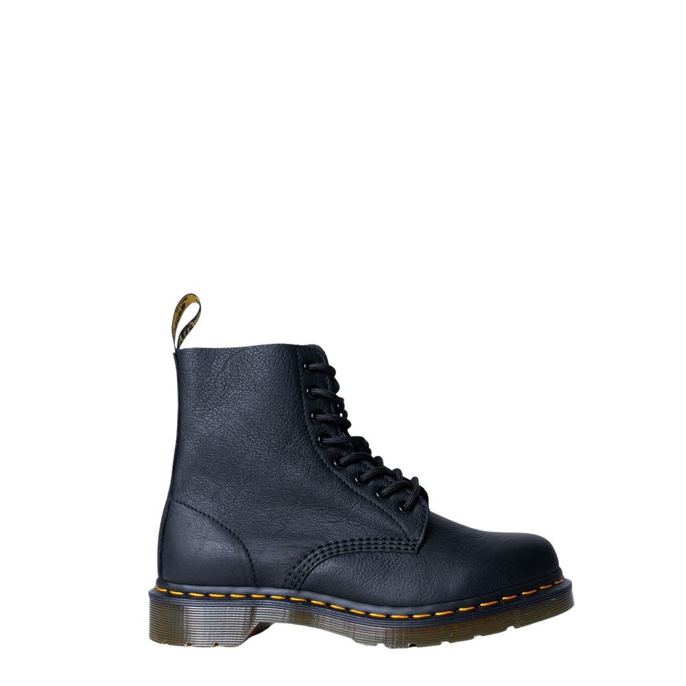 Bota de couro preta Dr. Martens
