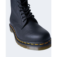 Bota de couro preta Dr. Martens