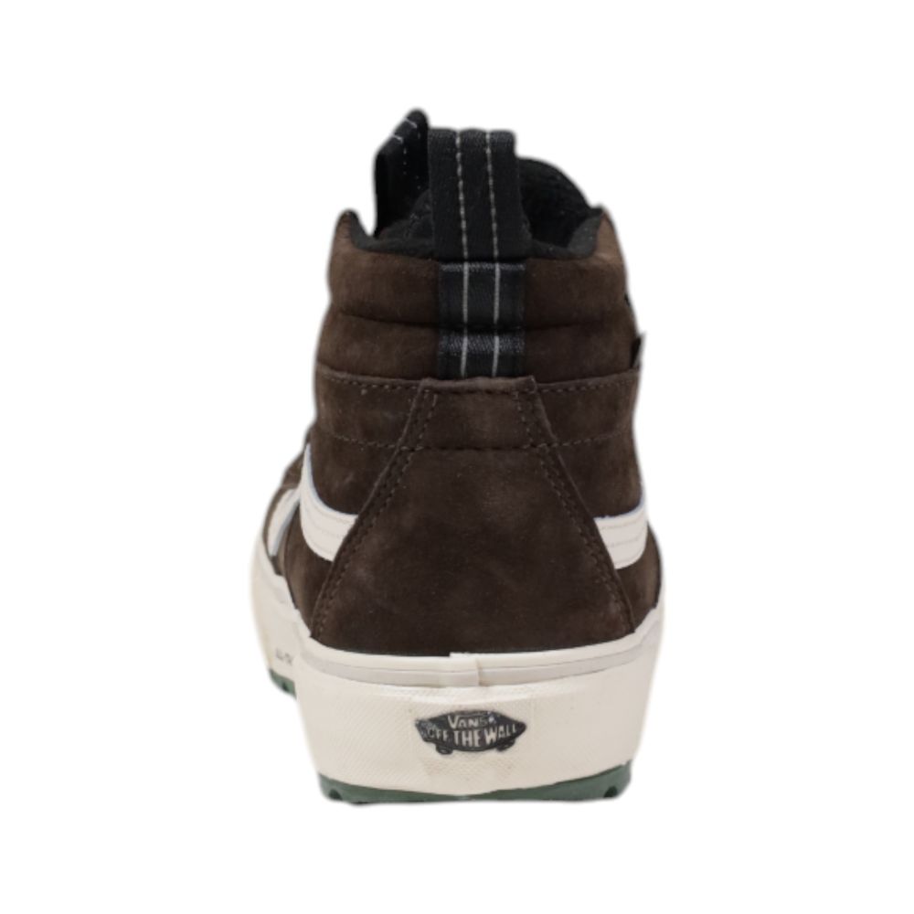 Tênis Vans de couro marrom