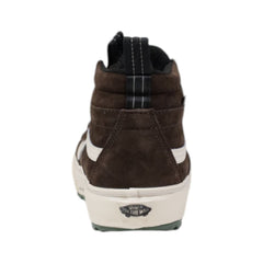 Tênis Vans de couro marrom