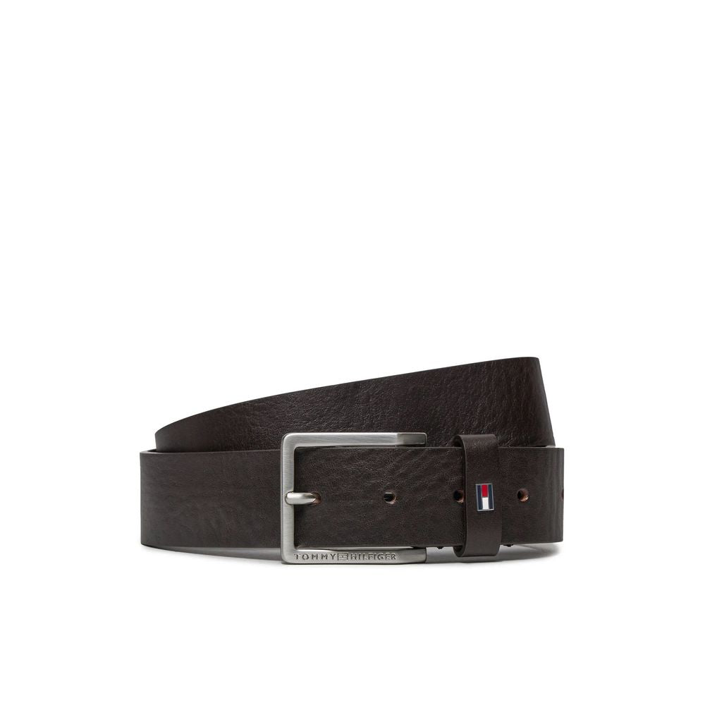 Cinto de couro marrom Tommy Hilfiger