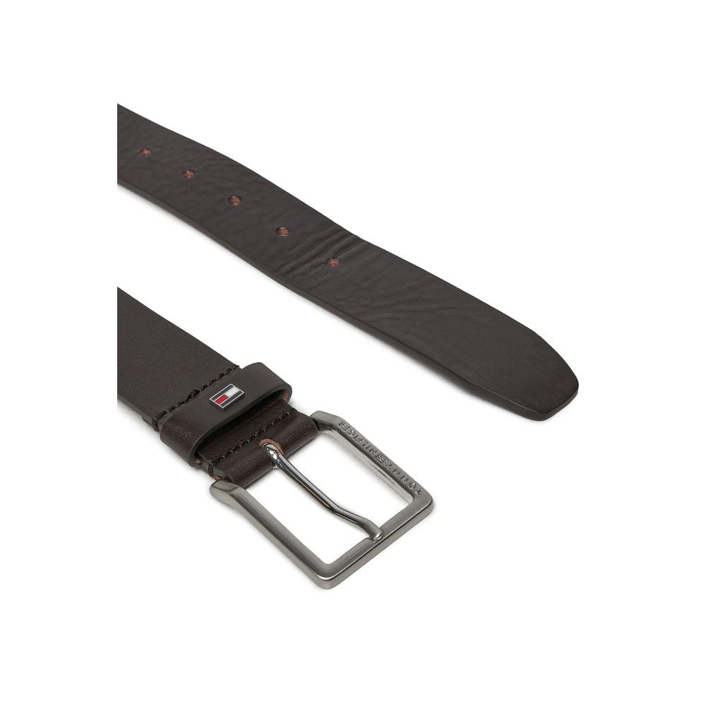 Cinto de couro marrom Tommy Hilfiger