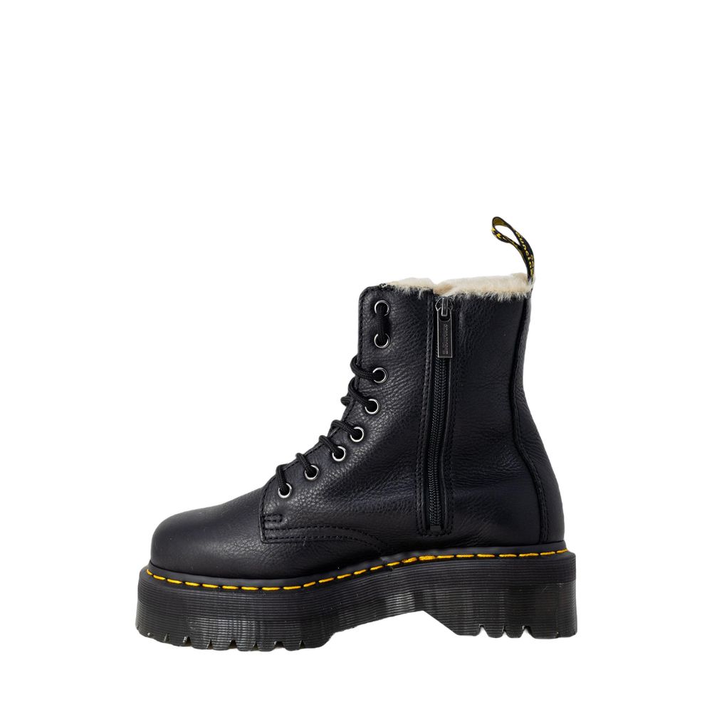 Bota de couro preta Dr. Martens