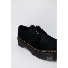 Tênis de couro preto Dr. Martens