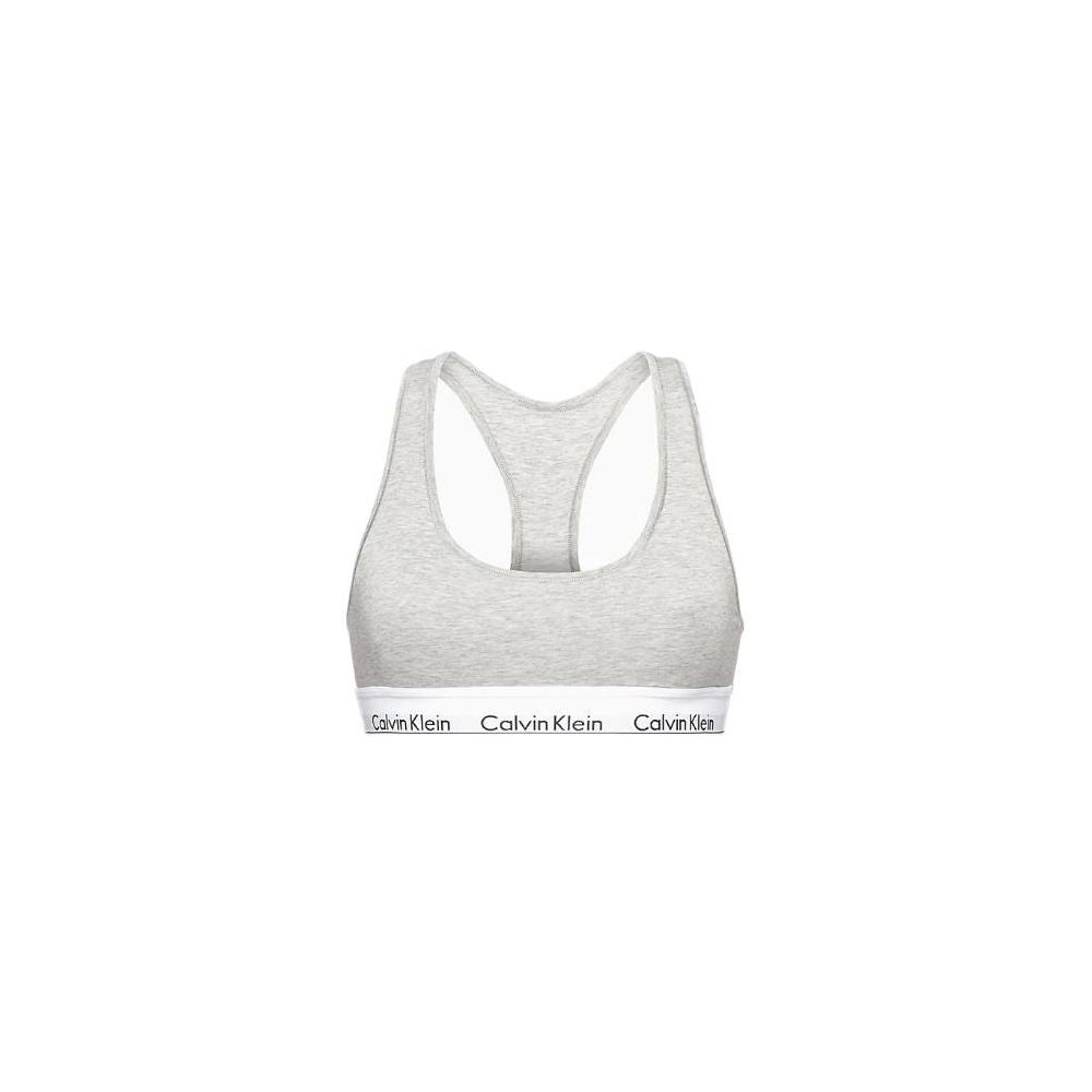Calvin Klein Underwear Sutiã de algodão cinza