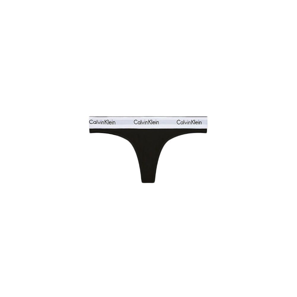 Calvin Klein Underwear Calcinha Preta de Algodão