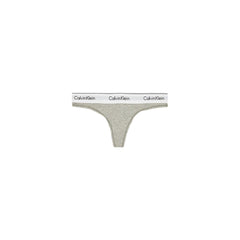 Calvin Klein Underwear Calcinha de Algodão Cinza