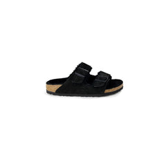 Sandália Birkenstock de Couro Camurça Preta