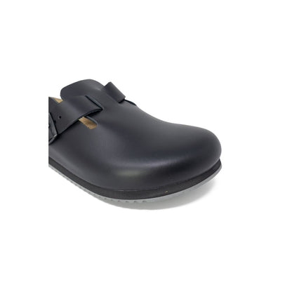 Sandália Birkenstock de Couro Preta