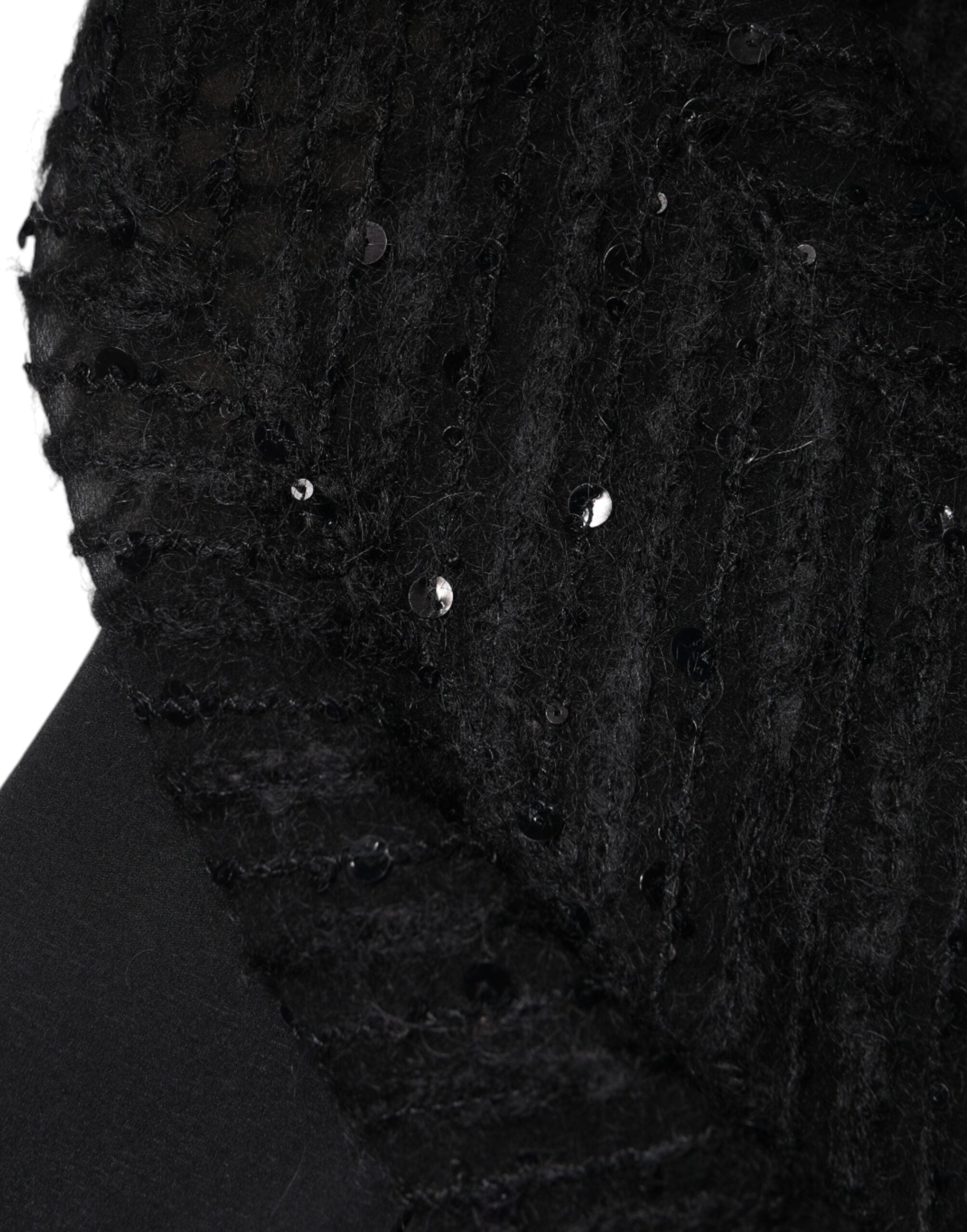 Blusa de manga comprida Brunello Cucinelli preta com mistura de seda
