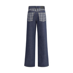 Calça Jeans Amiri perna larga