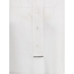 Camisa Semitransparente Brunello Cucinelli