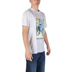 Camiseta Hugo Boss de algodão branca