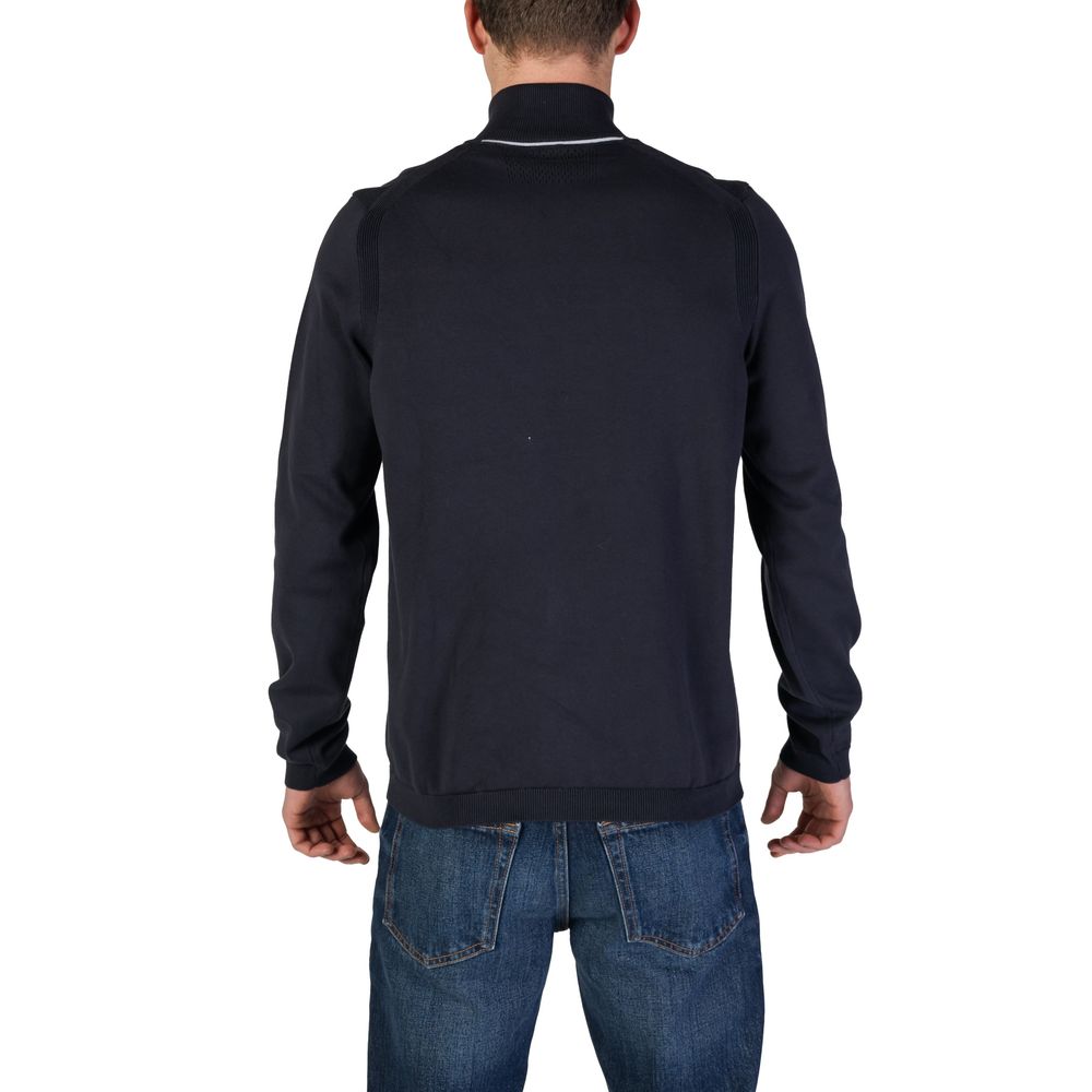 Hugo Boss Cardigan de algodão azul