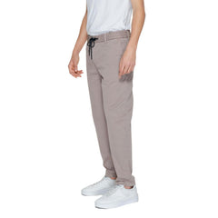 Calça de algodão marrom Hugo Boss
