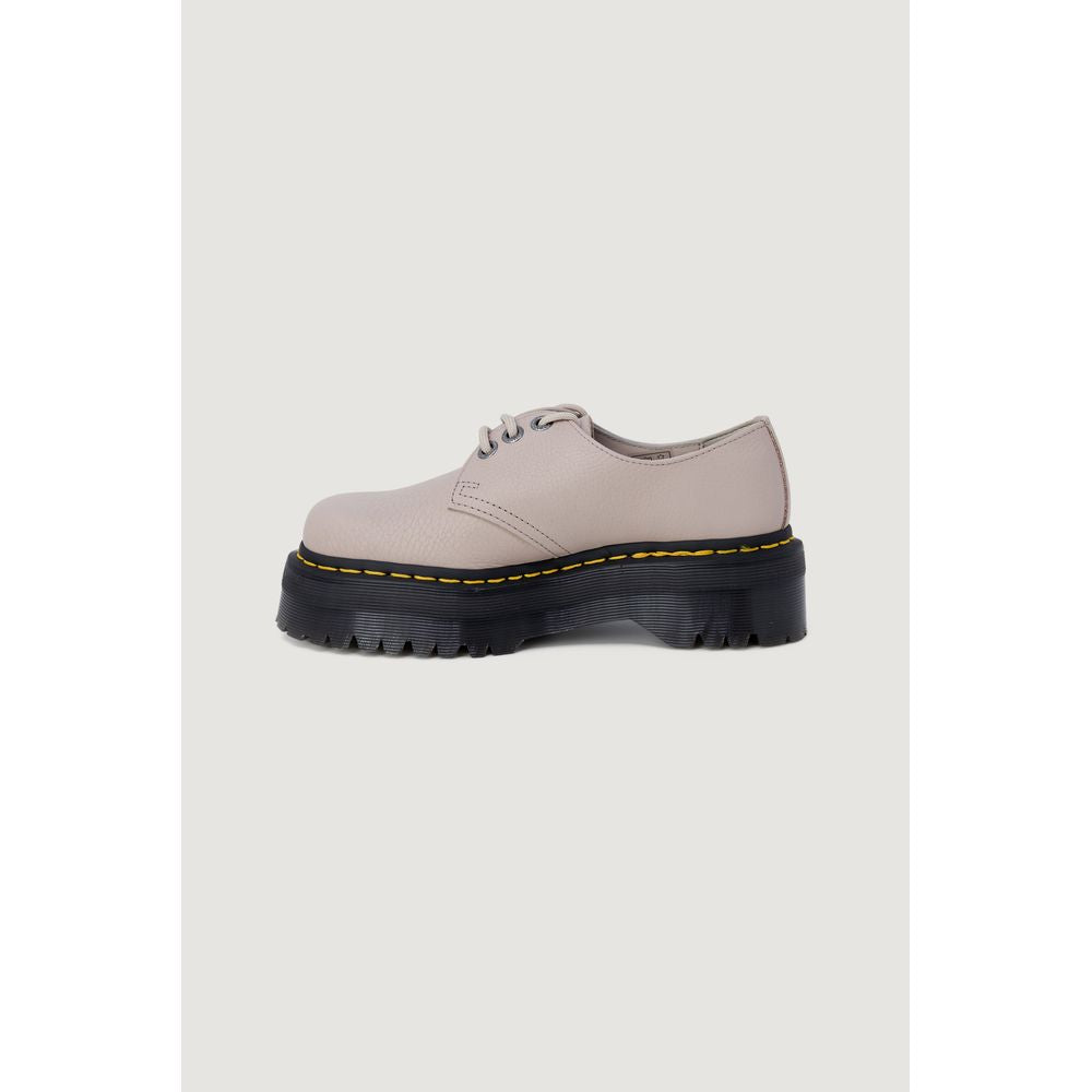 Tênis de couro roxo Dr. Martens
