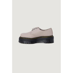Tênis de couro roxo Dr. Martens