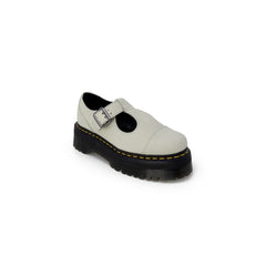 Sapato baixo de couro camurça verde Dr. Martens