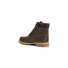 Bota de couro marrom Timberland