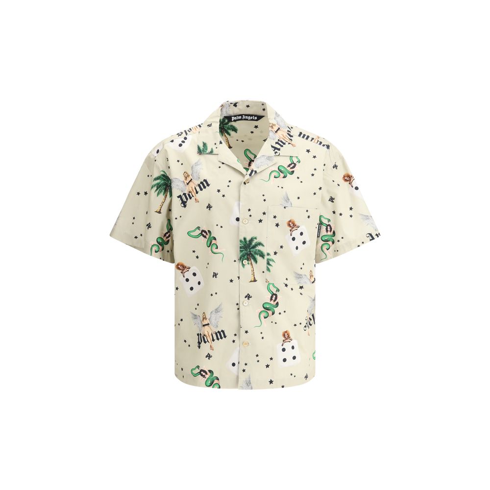 Camisa de boliche Palm Angels Pin Up