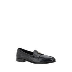 Mocassins com logotipo da Prada