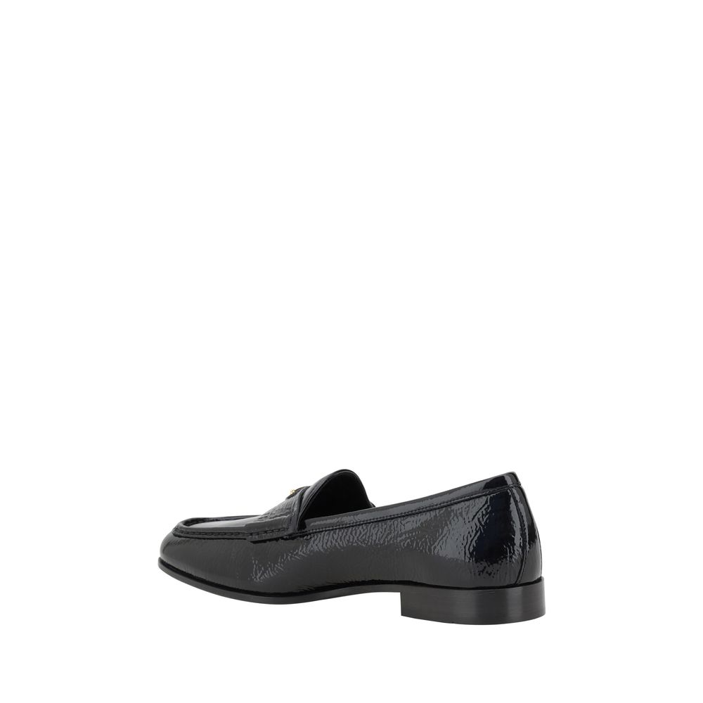 Mocassins com logotipo da Prada