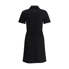 Vestido midi com cinto Burberry