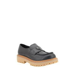 Mocassins de couro Prada