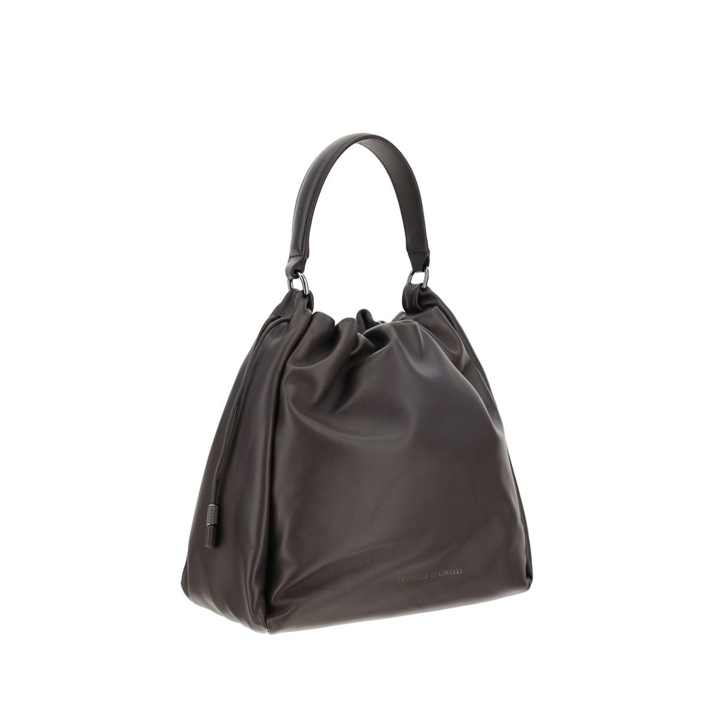 Bolsa de Ombro Brunello Cucinelli