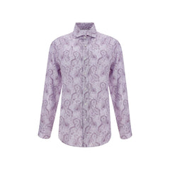 Camisa Brunello Cucinelli com estampa Paisley