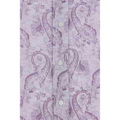 Camisa Brunello Cucinelli com estampa Paisley