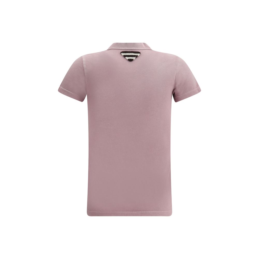 Camiseta de algodão Prada