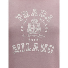 Camiseta de algodão Prada